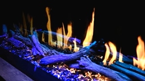 Heliovision Virtual Electric 26 inches built in fireplace