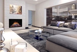 Heliovision Virtual Electric 26 inches built in fireplace